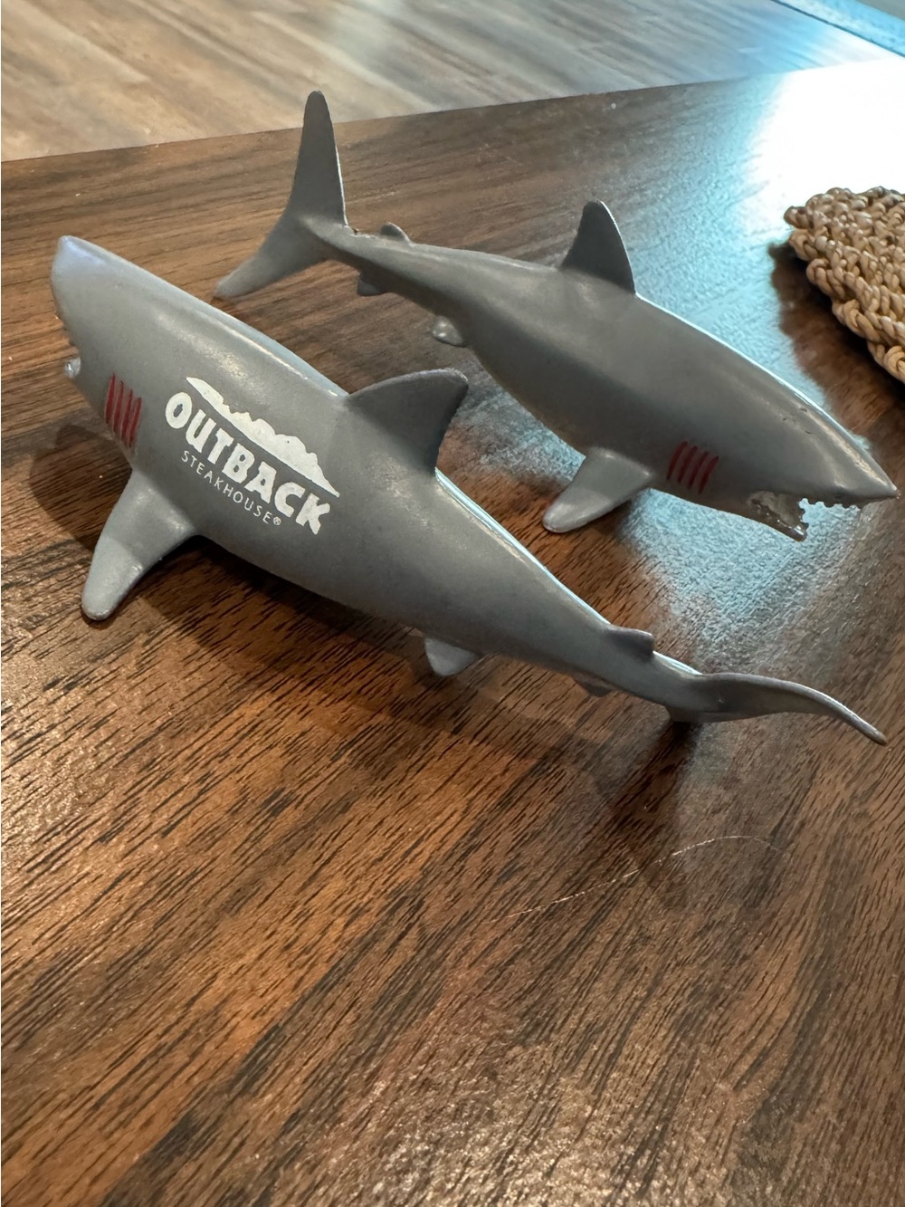 Outback Steakhouse Promotional Shark Figures